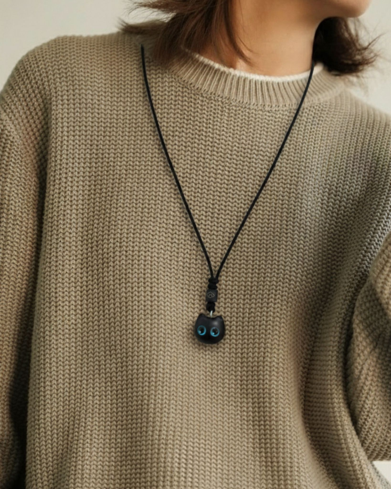 Maneki-neko Necklace